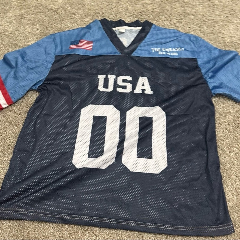 USA Blue and Black Jersey